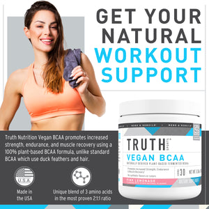 Pink Lemonade Vegan BCAA Natural Workout