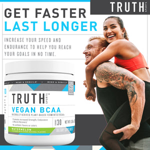 Increase speed and endurance with our Vegan BCAAs